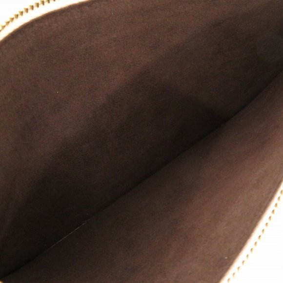 LOUIS VUITTON Neverfull Pouch Monogram Empreinte Crème LV 0197 ⭐ - Picture 5 of 6